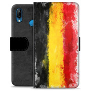 Funda Flip Premium Huawei P20 Lite - Bandera Alemana