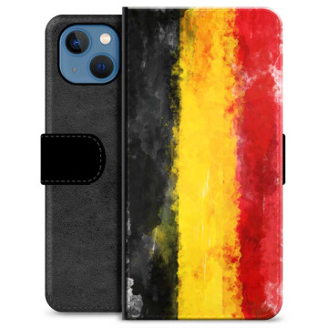 Funda Flip Premium iPhone 13 - Bandera Alemana