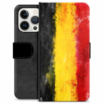 Funda Flip Premium iPhone 13 Pro - Bandera Alemana