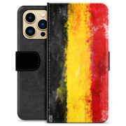 Funda Flip Premium iPhone 13 Pro Max - Bandera Alemana