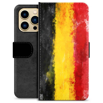 Funda Flip Premium iPhone 13 Pro Max - Bandera Alemana