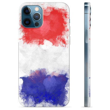 Funda TPU iPhone 12 Pro - Bandera de Francia