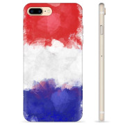 Funda TPU iPhone 7 Plus / iPhone 8 Plus - Bandera de Francia