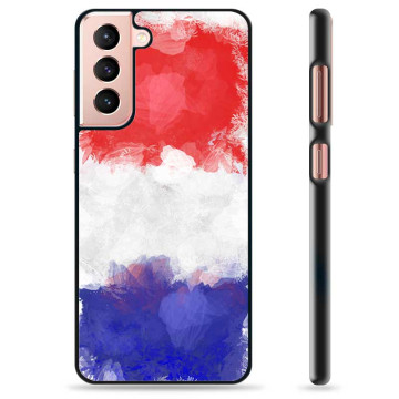 Funda protectora Samsung Galaxy S21 5G - Bandera de Francia