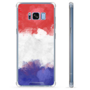 Funda híbrida Samsung Galaxy S8 - Bandera de Francia