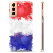 Funda TPU Samsung Galaxy S21+ 5G - Bandera de Francia