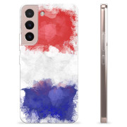 Funda TPU Samsung Galaxy S22 5G - Bandera de Francia