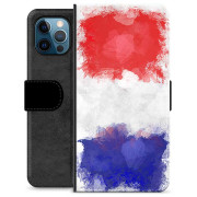 Funda Flip Premium iPhone 12 Pro - Bandera de Francia