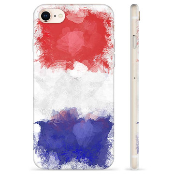 Funda TPU iPhone 7/8/SE (2020)/SE (2022) - Bandera de Francia