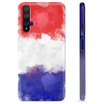 Funda TPU Huawei Nova 5T - Bandera de Francia