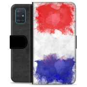 Funda Flip Premium Samsung Galaxy A51 - Bandera de Francia