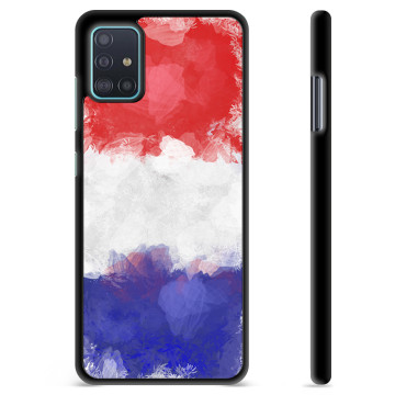 Funda protectora Samsung Galaxy A51 - Bandera de Francia