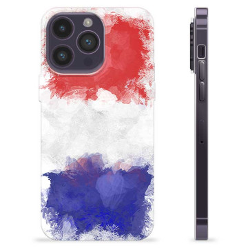 Funda TPU iPhone 14 Pro Max - Bandera de Francia