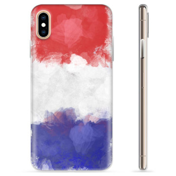 Funda TPU iPhone X / iPhone XS - Bandera de Francia