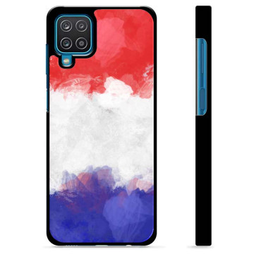 Funda protectora Samsung Galaxy A12 - Bandera de Francia