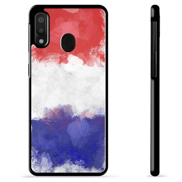 Funda protectora Samsung Galaxy A20e - Bandera de Francia