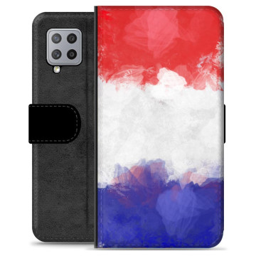 Funda Flip Premium Samsung Galaxy A42 5G - Bandera de Francia