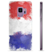 Funda TPU Samsung Galaxy S9 - Bandera de Francia