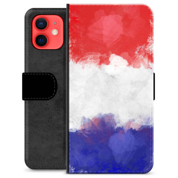 Funda Flip Premium iPhone 12 mini - Bandera de Francia