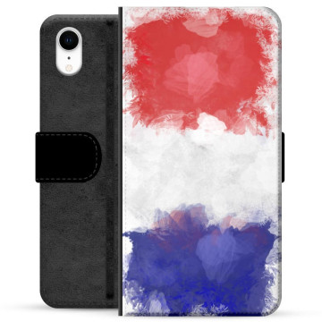 Funda Flip Premium iPhone XR - Bandera de Francia