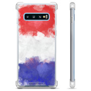 Funda híbrida Samsung Galaxy S10 - Bandera de Francia