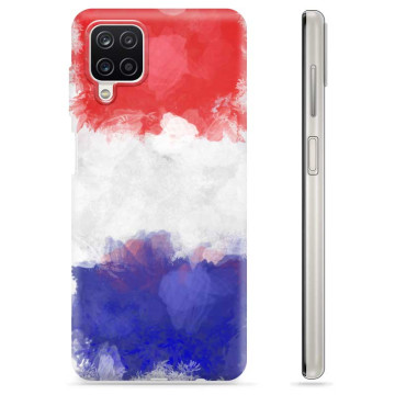 Funda TPU Samsung Galaxy A12 - Bandera de Francia