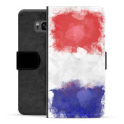 Funda abatible premium Samsung Galaxy S8 - Bandera de Francia