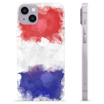 Funda TPU iPhone 14 Plus - Bandera de Francia