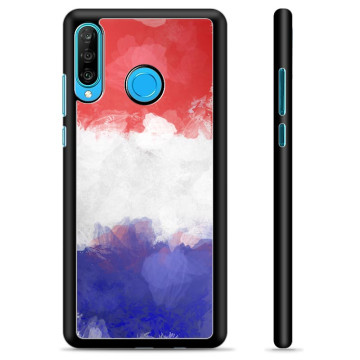 Funda protectora Huawei P30 Lite - Bandera de Francia