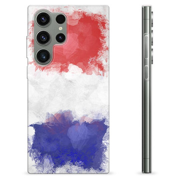 Funda TPU Samsung Galaxy S23 Ultra 5G - Bandera de Francia