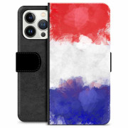 Funda Flip Premium iPhone 13 Pro - Bandera de Francia