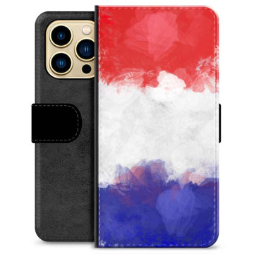 Funda Flip Premium iPhone 13 Pro Max - Bandera de Francia