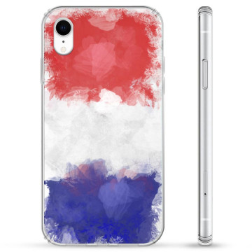 Funda híbrida iPhone XR - Bandera de Francia