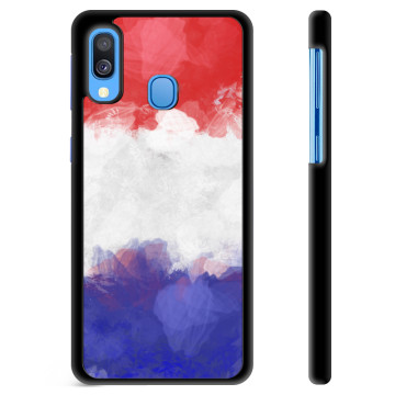 Funda protectora Samsung Galaxy A40 - Bandera de Francia