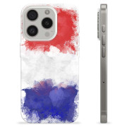 Funda TPU iPhone 15 Pro - Bandera de Francia