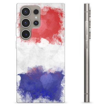 Funda TPU Samsung Galaxy S24 Ultra - Bandera de Francia