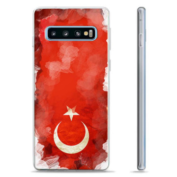 Funda TPU Samsung Galaxy S10+ - Bandera de Turquía