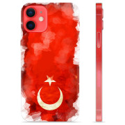 Funda TPU iPhone 12 mini - Bandera de Turquía