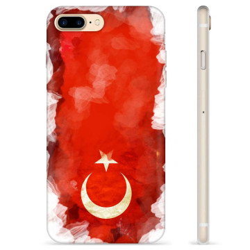 Funda TPU iPhone 7 Plus / iPhone 8 Plus - Bandera de Turquía