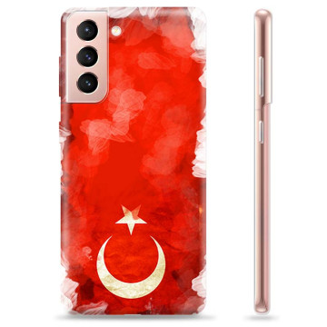 Funda TPU Samsung Galaxy S21 5G - Bandera de Turquía