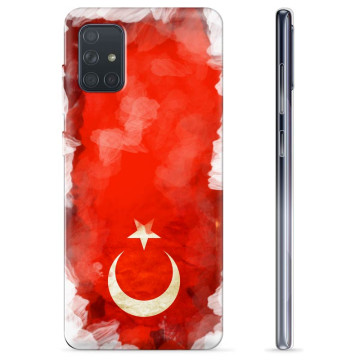 Funda TPU Samsung Galaxy A71 - Bandera de Turquía