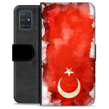 Funda Flip Premium Samsung Galaxy A51 - Bandera de Turquía