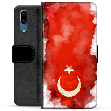 Funda Flip Huawei P20 Premium - Bandera de Turquía