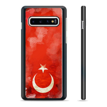 Funda protectora Samsung Galaxy S10+ - Bandera de Turquía