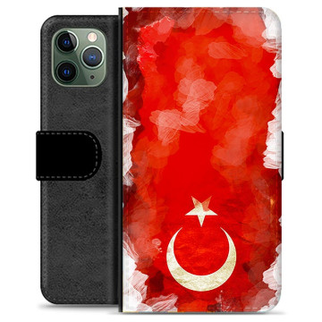 Funda iPhone 11 Pro Premium Flip Case - Bandera de Turquía