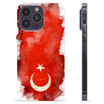 Funda TPU iPhone 14 Pro Max - Bandera de Turquía