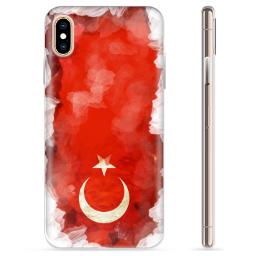 Funda TPU iPhone X / iPhone XS - Bandera de Turquía