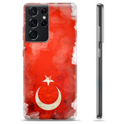 Funda TPU Samsung Galaxy S21 Ultra 5G - Bandera de Turquía