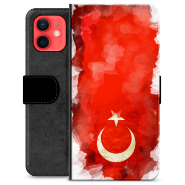 Funda Flip Premium iPhone 12 mini - Bandera de Turquía