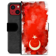 Funda Flip Premium iPhone 13 Mini - Bandera de Turquía